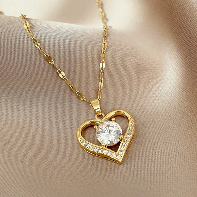 Aquila Heart Necklace