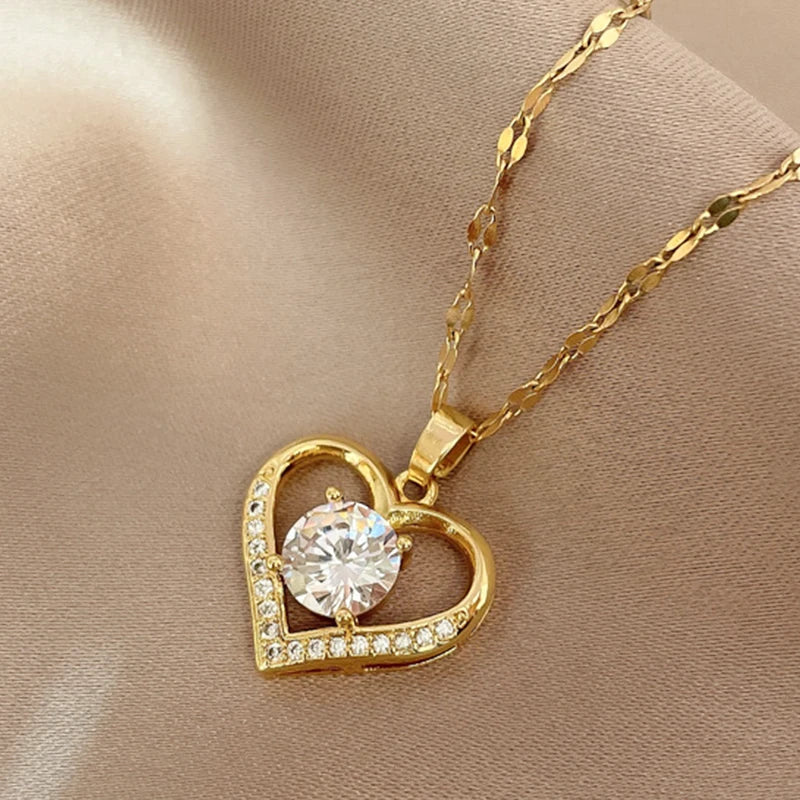 Aquila Heart Necklace