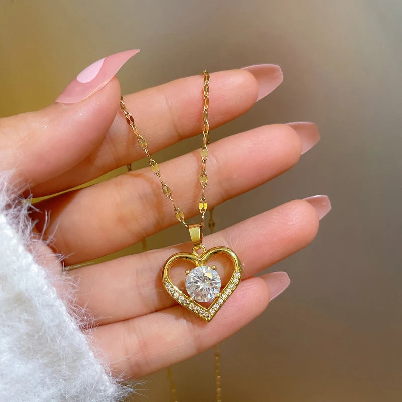 Aquila Heart Necklace