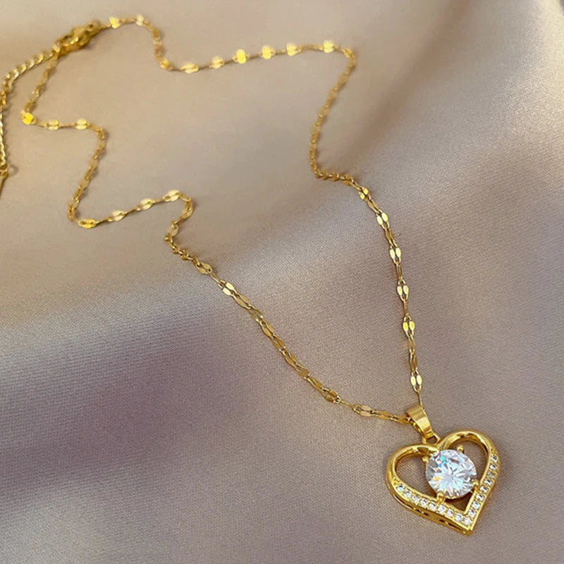 Aquila Heart Necklace