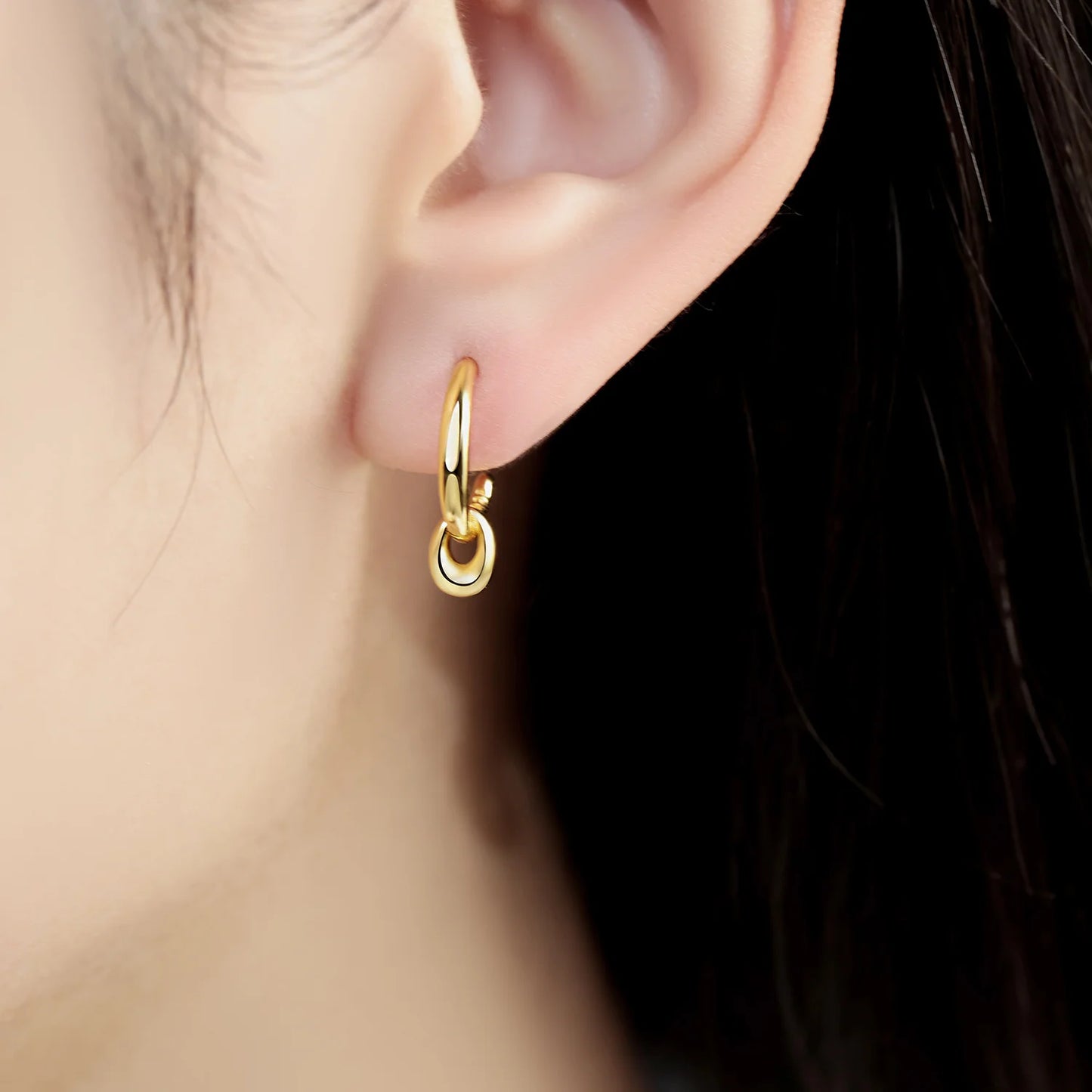 Anna C-shape Earrings