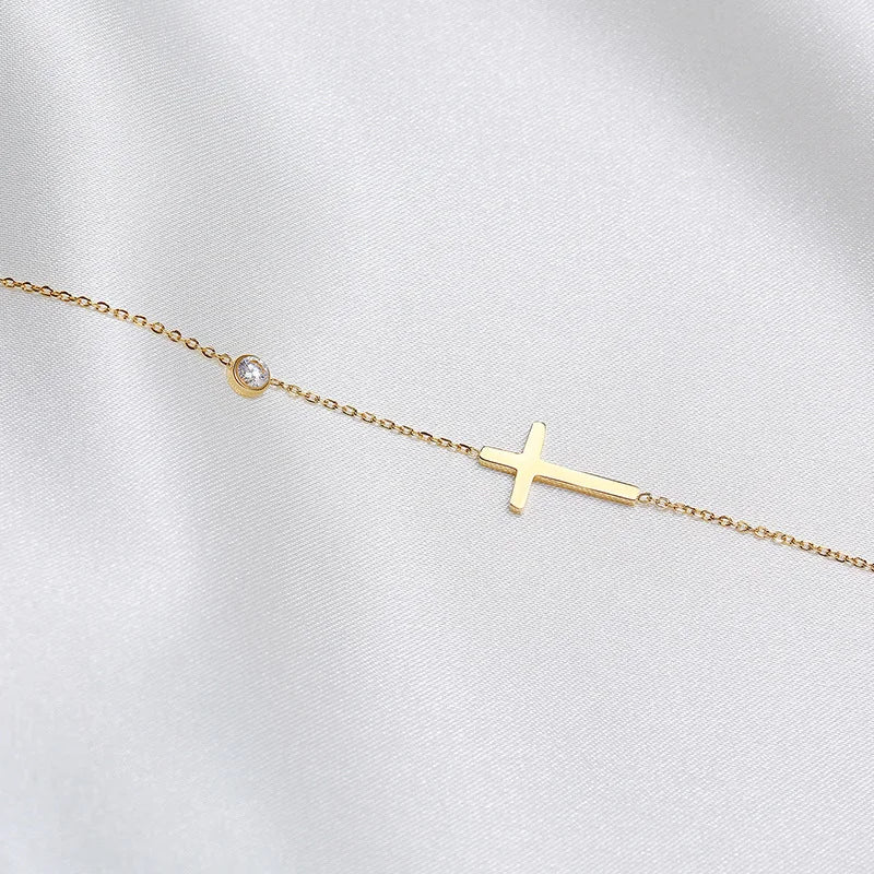 Gemini Cross Necklaces